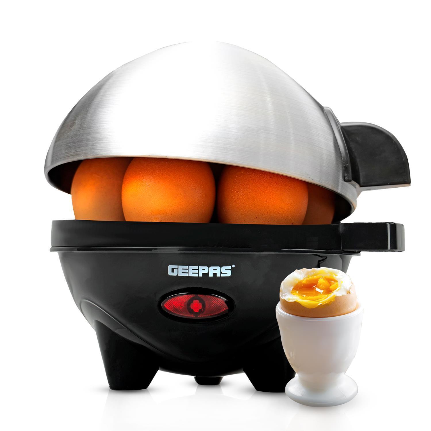 Egg Boiler Cooker Poacher Steamer Omelette Maker Boiled 7 Eggs Geepas