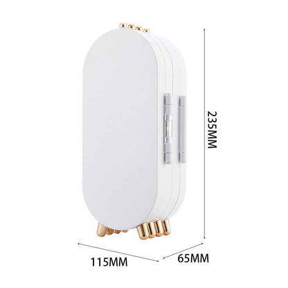 Large Jewellery Organiser Box Earrings Necklaces Bracelets Jewelry Display Shelf