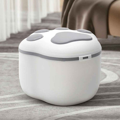 Food Storage Container Dog Cat Pet Animal Dry Food Cereal Dispenser Box with Lid