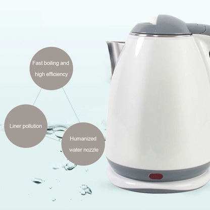 1.8L Portable Electric Water Kettle: Fast Boil, Stainless Steel, Anti-Scalding Design - Ceenaz Store
