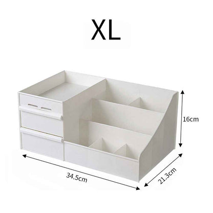 Bedroom Dressing Table Makeup Cosmetics Organiser Home Desktop Tidy Storage Box