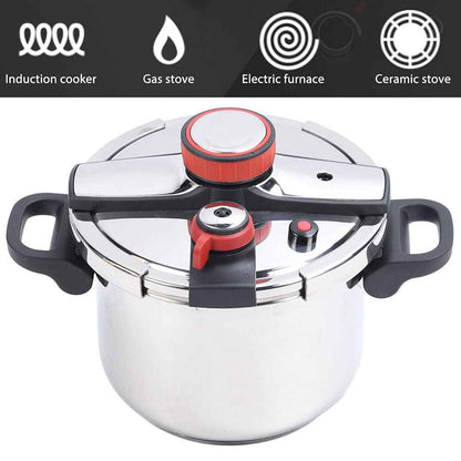 HINSINC 6L Pressure Cooker aluminum Pressure Cooker Kitchen Catering Cookware