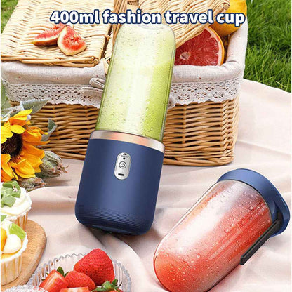 400ml Electric Juice Maker Portable Blender Smoothie Mini Juicer Fruit Machine