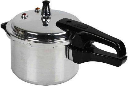 Aluminium Induction Pressure Cooker Dual Handle Kitchen Catering Cookware