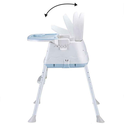 Adjustable 3-In-1 Baby Highchair Infant High Feeding Seat Toddler Table Chair UK
