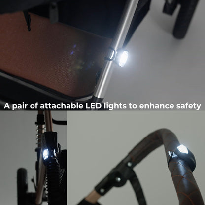 3 in 1 Pram Newborn Baby Buggy Set Travel System with Car Seat Folding Pushchair