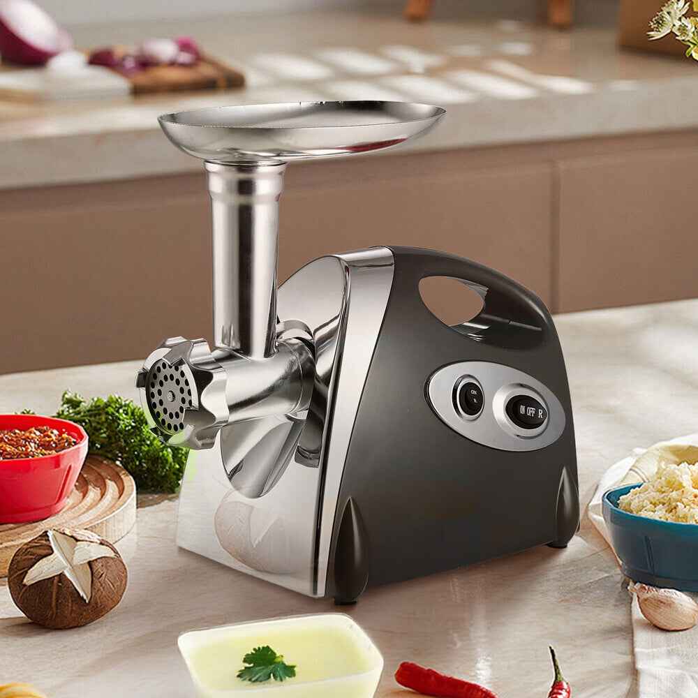 2800W Electric Meat Grinder Mincer Sausage Maker Filler Home w/3 Grinding Plates