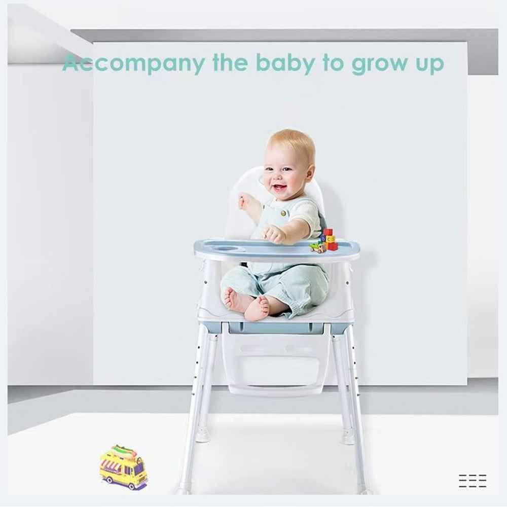 Adjustable 3-In-1 Baby Highchair Infant High Feeding Seat Toddler Table Chair UK