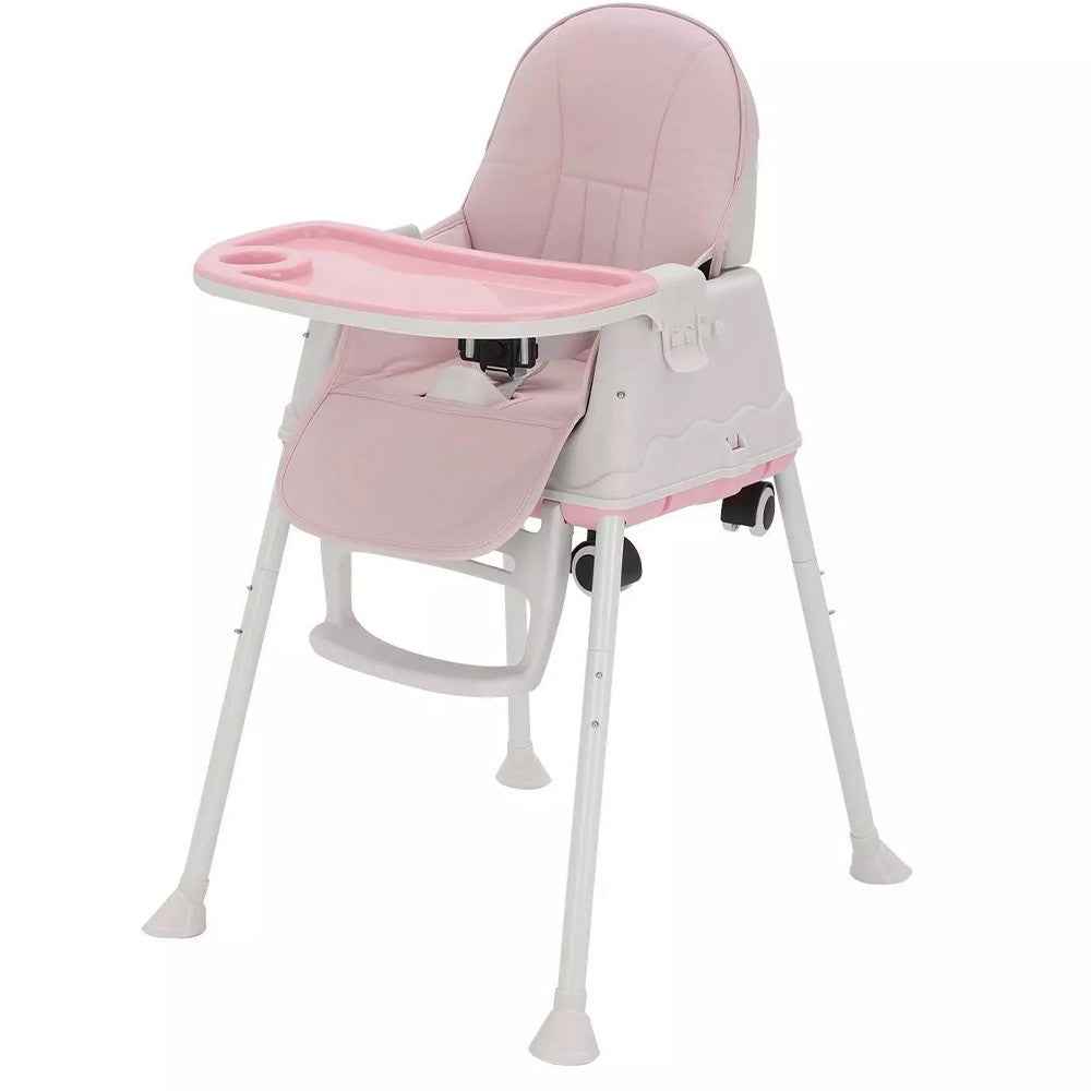 Adjustable 3-In-1 Baby Highchair Infant High Feeding Seat Toddler Table Chair UK