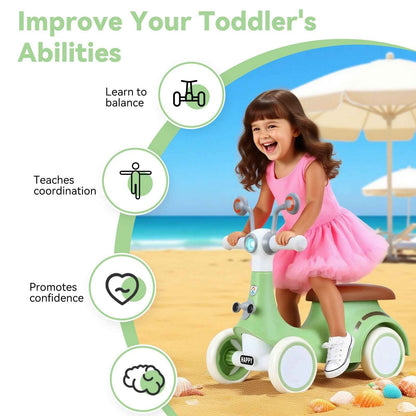 Baby Balance Bike for 1 Year Old Boys Girls, 12-24 Months Toddler Balance Bike