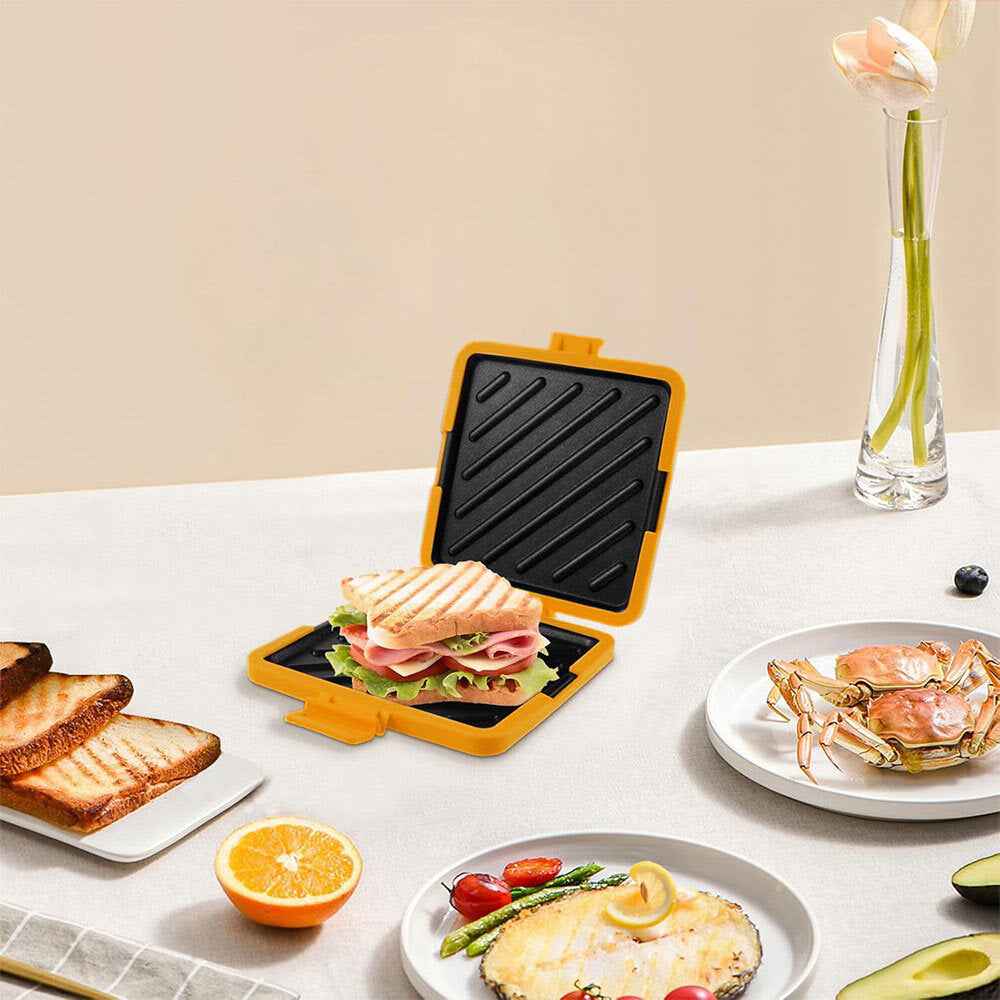 Toasted Sandwich Maker Microwavable Machine Waffle Maker Microwave Oven Toasties
