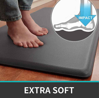 Non-Slip Anti Fatigue Kitchen Runner Rugs Floor Mat Thick Kitchen Mat Waterproof