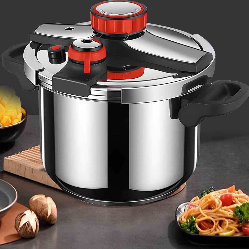 HINSINC 6L Pressure Cooker aluminum Pressure Cooker Kitchen Catering Cookware