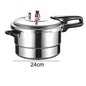 5/7/9 Litre Home Dual Handle aluminum Pressure Cooker Kitchen Catering Cookware