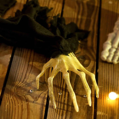 183 cm Life Size Halloween Animated Crawling Zombie with Glowing LED Eyes