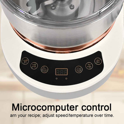 220V 7L Electric Dough Mixer Home Auto Kneading Proofing Dough Maker Machine UK