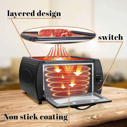 2100W Mini Tandoor Oven Chapati Roti Lahmacun Manakish Pizza Naan Bread Maker