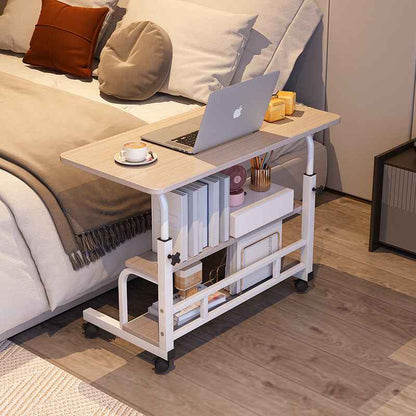 Notebook Computer Desk Height Adjustable Overbed Sofa Table Laptop Tray Small PC