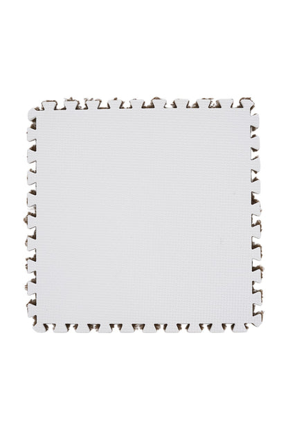 Plush EVA Foam Carpet Tiles 12/24pcs Interlocking Floor Mat Soft Cozy Anti-slip