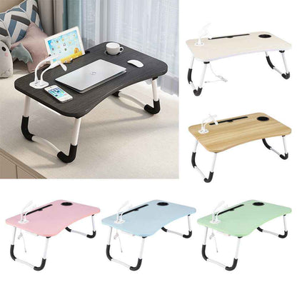 Folding Laptop Bed Table Sofa Breakfast Tray Portable Computer Lap Desk Stand