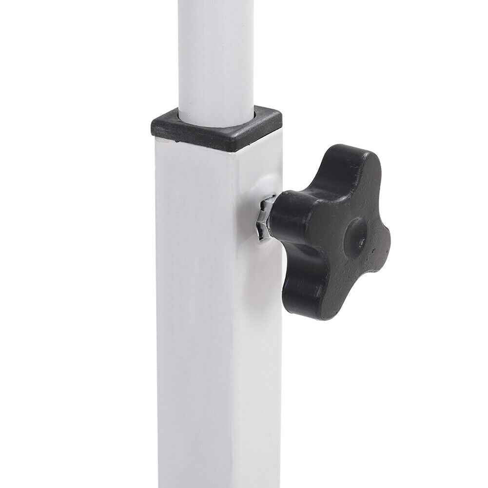 Mobile Adjustable Dining Laptop Tray Over Bed Side Table Desk Sofa Bed on Wheels