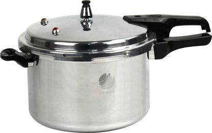 Aluminium Induction Pressure Cooker Dual Handle Kitchen Catering Cookware