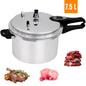 3.5/6/7.5 Litre Dual Handle aluminum Pressure Cooker Kitchen Catering Cookware