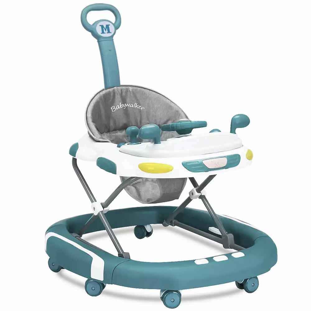 Baby Walker/Rocker Bouncer First Steps Push Along Activity Music Ride On Car.UK