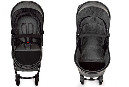 3 in 1 Pram Newborn Baby Buggy Set Travel System with Car Seat Folding Pushchair