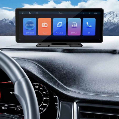 10.26 Inch 4K Touch Screen Car Bluetooth FM Wireless Apple CarPlay Android Auto