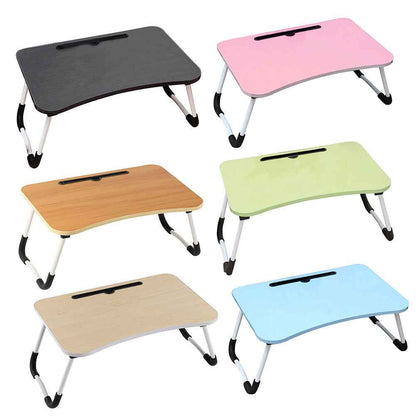 Folding Laptop Bed Table Sofa Breakfast Tray Portable Computer Lap Desk Stand