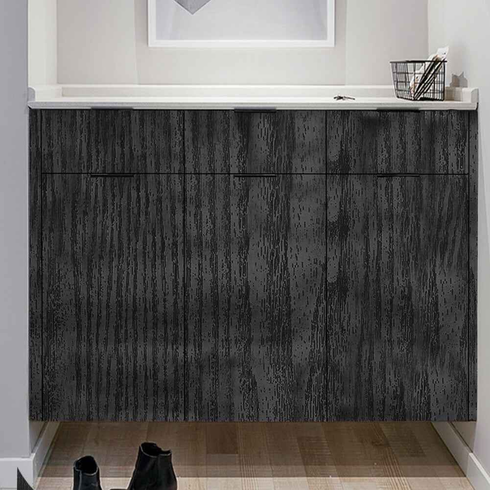 10M Wood Effect Self Adhesive Wallpaper Vinyl Film Roll Furniture Door Stickers