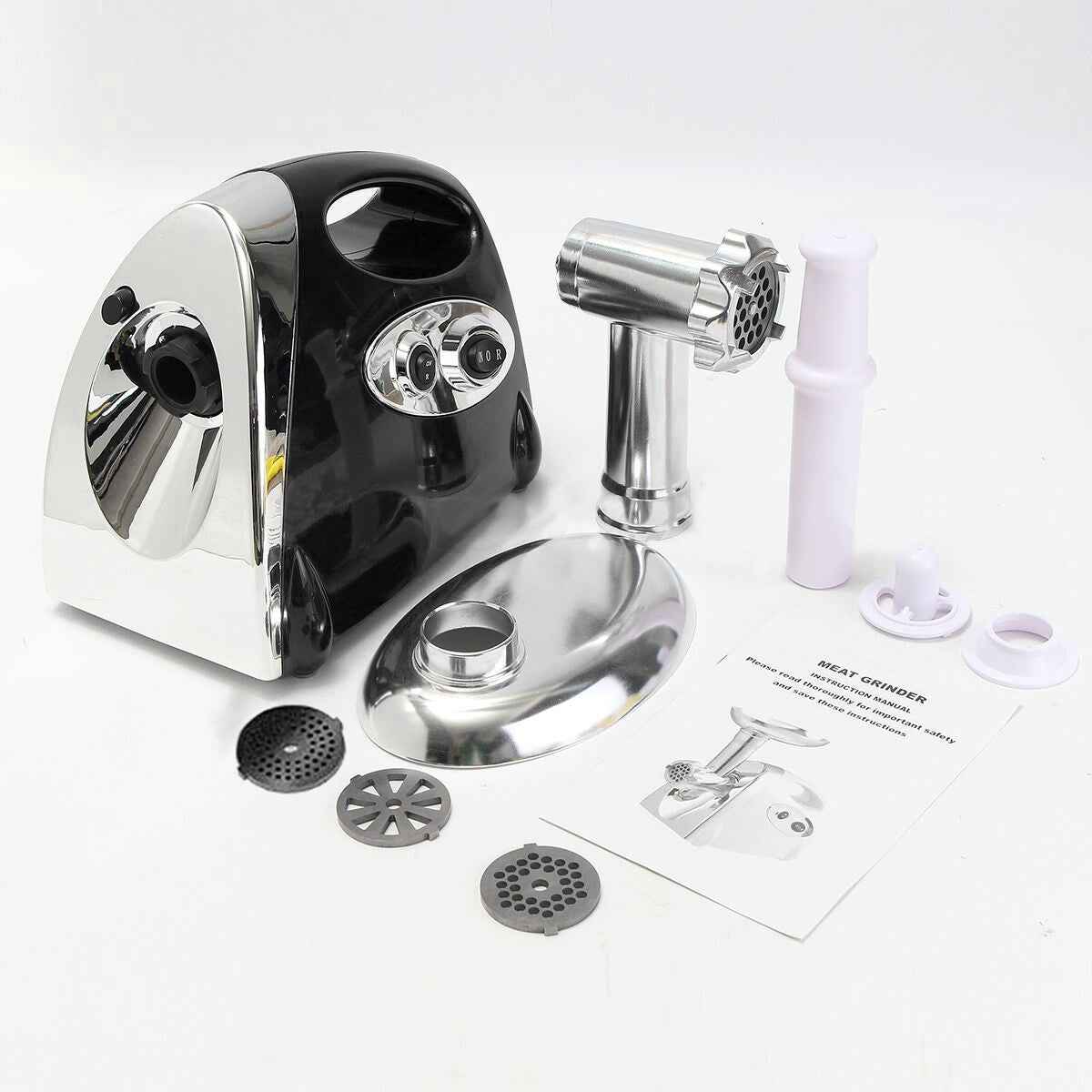 2800W Electric Meat Grinder Mincer Sausage Maker Filler Kitchen Mincing Machine