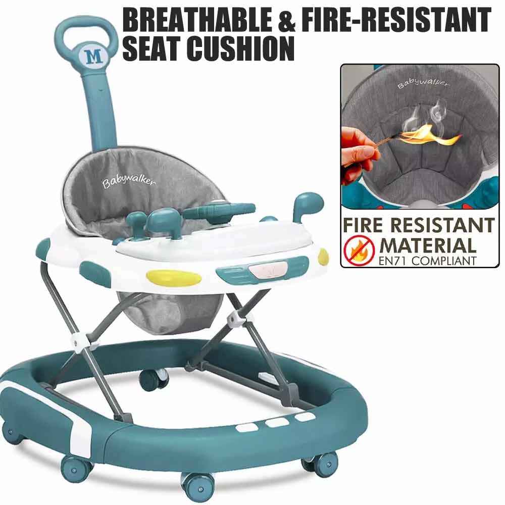 Baby Walker/Rocker Bouncer First Steps Push Along Activity Music Ride On Car.UK