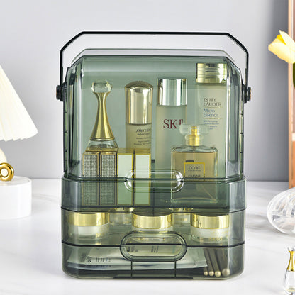 Dressing Table Makeup Storage Box Drawer Desktop Cosmetic Organizer Tidy Case UK