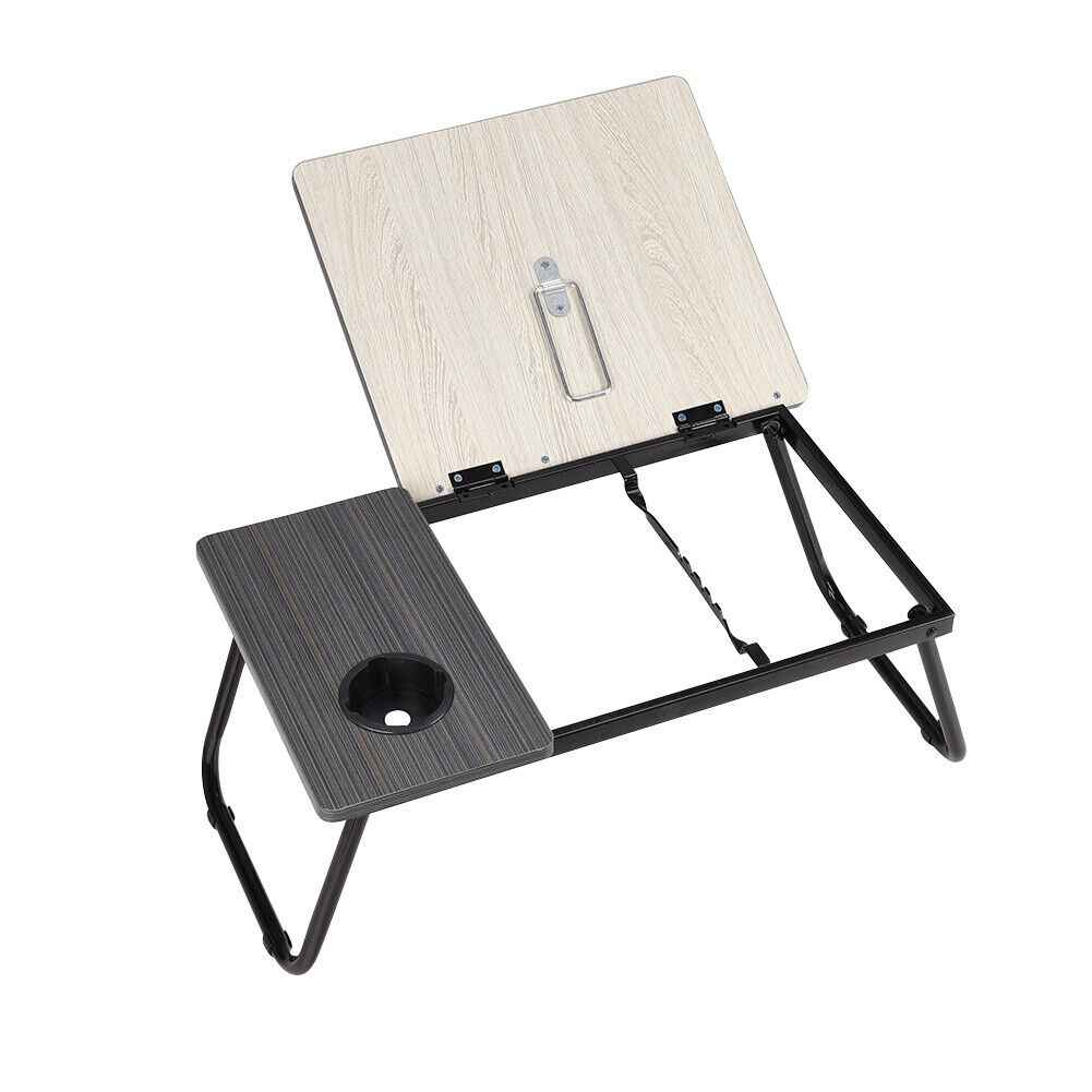 Folding Laptop Bed Table Sofa Breakfast Tray Portable Computer Lap Desk Stand