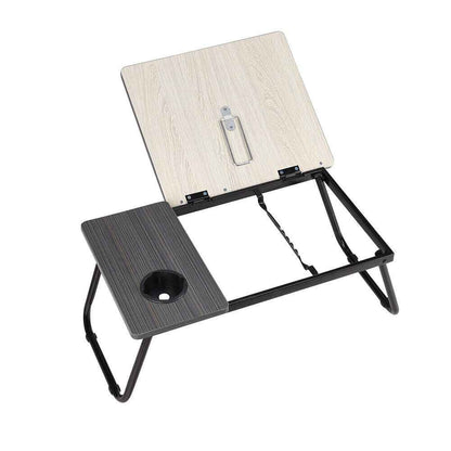 Folding Laptop Bed Table Sofa Breakfast Tray Portable Computer Lap Desk Stand