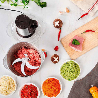 2/3/5L Electric Meat Grinder Mincer Mixer Blender Food Chopper Processor Blender