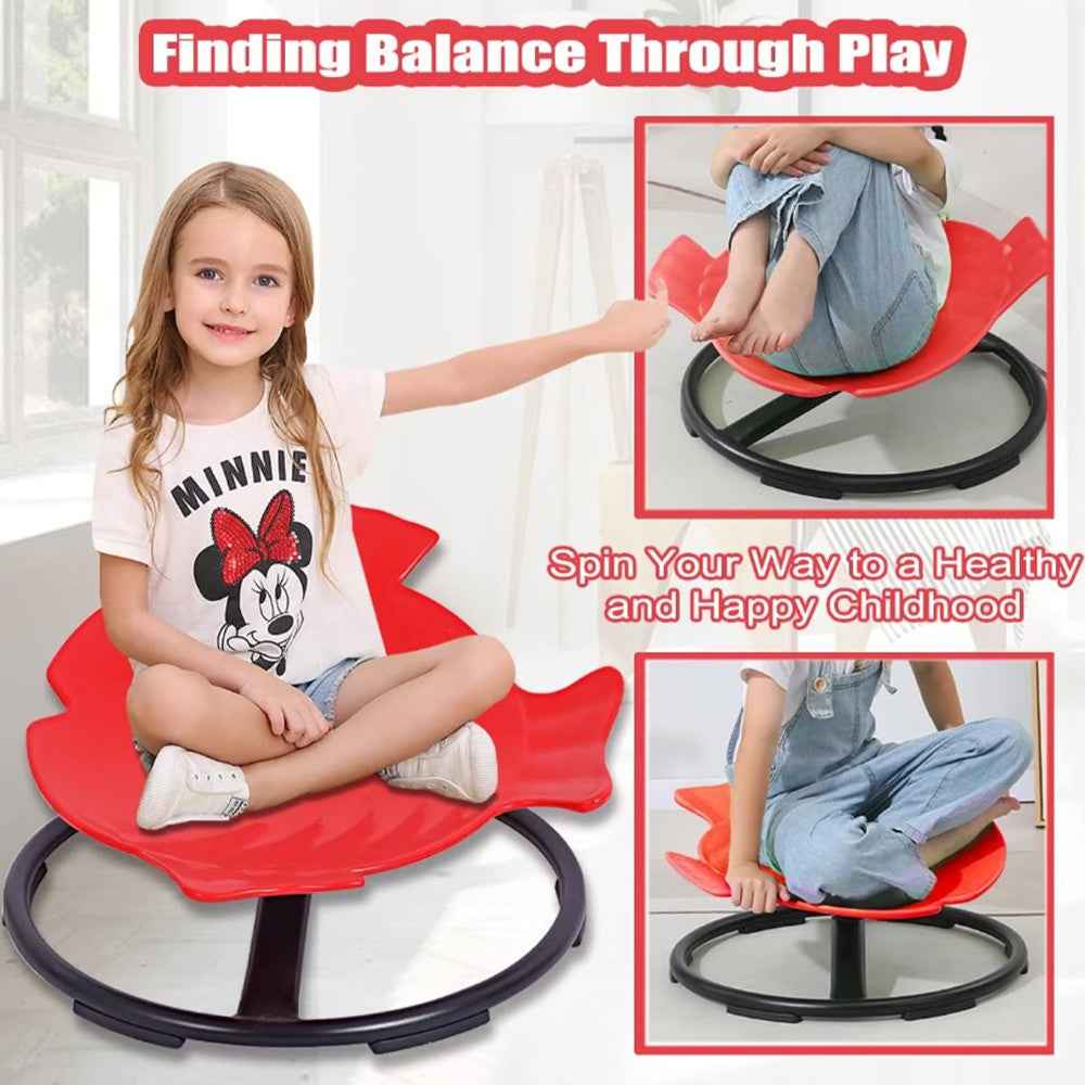 AUTISM SENSORY CHAIR KIDS CHILD SPINNING BALANCE Developmental Spin Toy UK STOCK