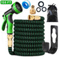 200FT Heavy Duty Expandable Garden Hose Flexible Hose Pipe 10 Modes Spray Gun UK