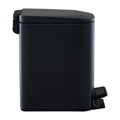 Pedal Bin Dustbin Stainless Steel Waste w/Bucket & Removable Lid Kitchen Bedroom