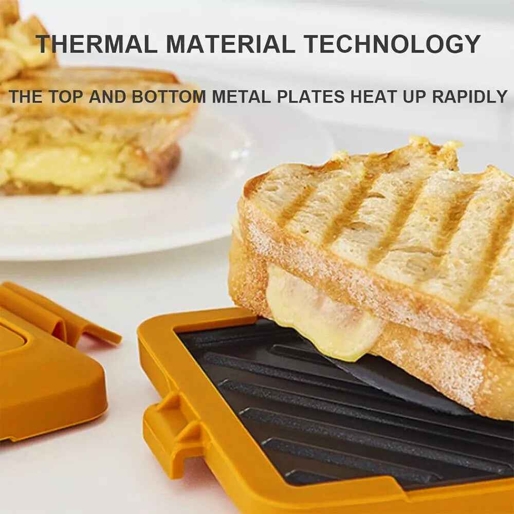 Toasted Sandwich Maker Microwavable Machine Waffle Maker Microwave Oven Toasties
