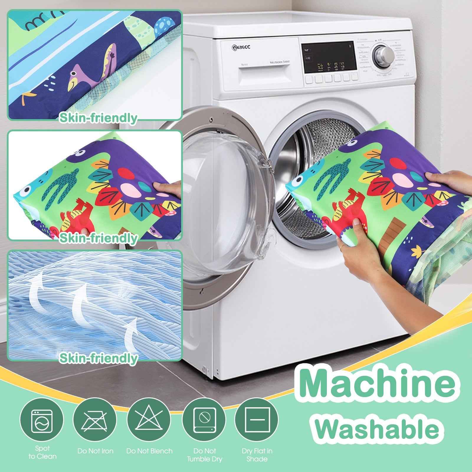 Baby Activity Gym Rack Play Mat Kid Rug Puzzle Mat Carpet Pad Baby Toy UK