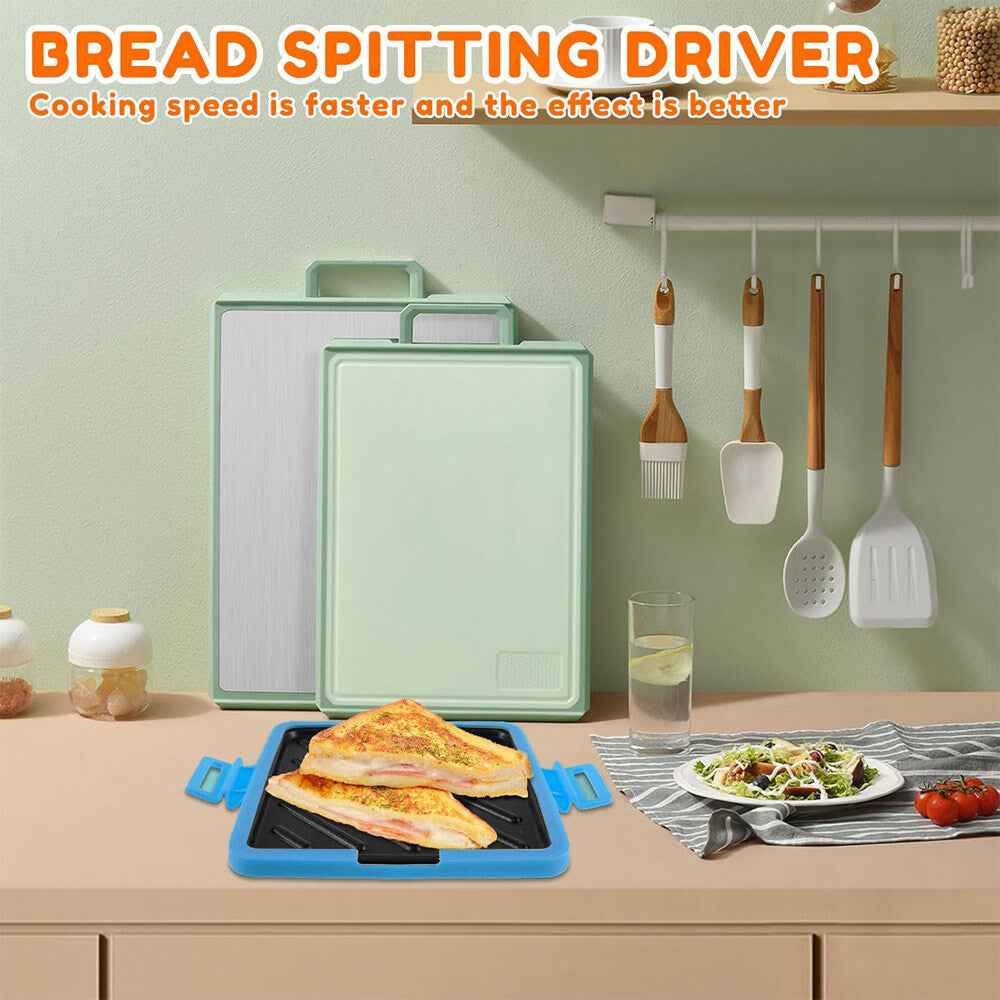Toasted Sandwich Maker Microwavable Machine Waffle Maker Microwave Oven Toasties
