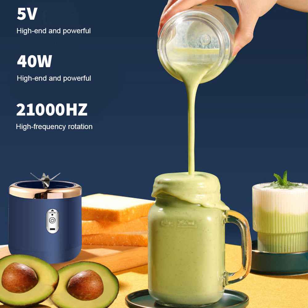 400ml Electric Juice Maker Portable Blender Smoothie Mini Juicer Fruit Machine