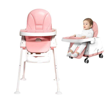Adjustable 3-In-1 Baby Highchair Infant High Feeding Seat Toddler Table Chair UK