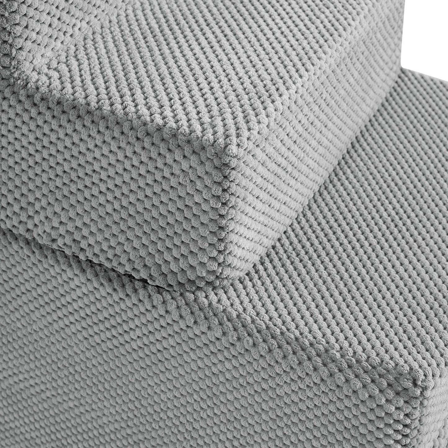 3/4/5 Steps Dog Stairs Pet For Bed Sofa Cats Ladder Ramp With Removable Cover UK