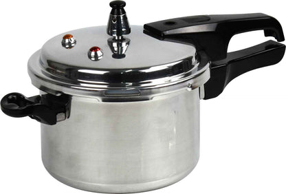 Aluminium Induction Pressure Cooker Dual Handle Kitchen Catering Cookware