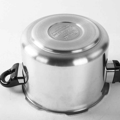 Home Dual Handle Aluminum Pressure Cooker 5/7/9 Litre Kitchen Catering Cookware