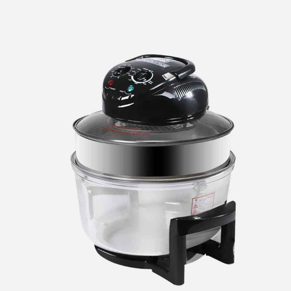 17L Halogen Air Fryer Rotary Convection Oven Multi Cooker Low Fat Health Black O
